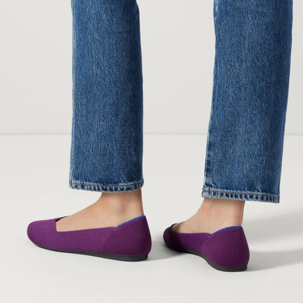 NEW ROTHY’S IRIS FLATS SIZE 9.5